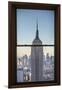 Usa, New York, Midtown, Empire State Building-Alan Copson-Framed Premium Photographic Print