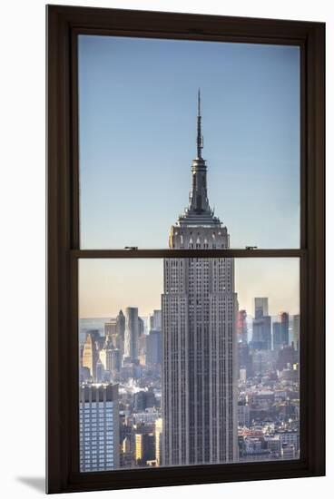 Usa, New York, Midtown, Empire State Building-Alan Copson-Mounted Premium Photographic Print