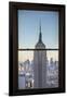 Usa, New York, Midtown, Empire State Building-Alan Copson-Framed Premium Photographic Print