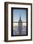 Usa, New York, Midtown, Empire State Building-Alan Copson-Framed Photographic Print