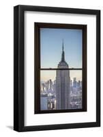 Usa, New York, Midtown, Empire State Building-Alan Copson-Framed Photographic Print