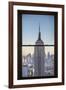 Usa, New York, Midtown, Empire State Building-Alan Copson-Framed Photographic Print