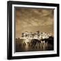 USA, New York, Morning View of the Skyscrapers of Downtown Manhattan from the Brooklyn Heights Neig-Gavin Hellier-Framed Photographic Print