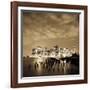 USA, New York, Morning View of the Skyscrapers of Downtown Manhattan from the Brooklyn Heights Neig-Gavin Hellier-Framed Photographic Print