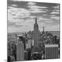 USA, New York, New York City, Elevated View of Midtown Manhattan from the 30 Rock Viewning Platform-Walter Bibikow-Mounted Photographic Print