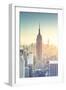 Usa, New York, New York City, Empire State Building and Midtown Manhattan Skyline-Michele Falzone-Framed Photographic Print