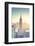 Usa, New York, New York City, Empire State Building and Midtown Manhattan Skyline-Michele Falzone-Framed Photographic Print