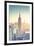 Usa, New York, New York City, Empire State Building and Midtown Manhattan Skyline-Michele Falzone-Framed Photographic Print