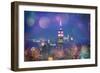 Usa, New York, New York City, Empire State Building and Midtown Manhattan Skyline-Michele Falzone-Framed Photographic Print