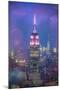 Usa, New York, New York City, Empire State Building and Midtown Manhattan Skyline-Michele Falzone-Mounted Photographic Print