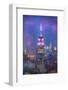 Usa, New York, New York City, Empire State Building and Midtown Manhattan Skyline-Michele Falzone-Framed Photographic Print