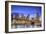 Usa, New York, New York City, Lower Manhattan and Brooklyn Bridge-Michele Falzone-Framed Photographic Print