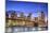 Usa, New York, New York City, Lower Manhattan and Brooklyn Bridge-Michele Falzone-Mounted Photographic Print