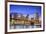 Usa, New York, New York City, Lower Manhattan and Brooklyn Bridge-Michele Falzone-Framed Photographic Print