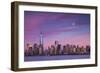 USA, New York, New York City, Lower Manhattan and Freedom Tower-Walter Bibikow-Framed Photographic Print