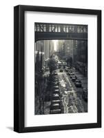 USA, New York, New York City, Lower Manhattan, from the High Line Pedestrian Walkway-Walter Bibikow-Framed Photographic Print