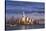 Usa, New York, New York City, Lower Manhattan Skyline-Michele Falzone-Stretched Canvas