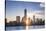 Usa, New York, New York City, Lower Manhattan Skyline-Michele Falzone-Stretched Canvas