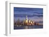 Usa, New York, New York City, Lower Manhattan Skyline-Michele Falzone-Framed Photographic Print