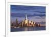 Usa, New York, New York City, Lower Manhattan Skyline-Michele Falzone-Framed Photographic Print