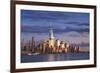 Usa, New York, New York City, Lower Manhattan Skyline-Michele Falzone-Framed Photographic Print