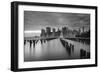 Usa, New York, New York City, Lower Manhattan Skyline-Michele Falzone-Framed Photographic Print