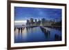 Usa, New York, New York City, Lower Manhattan Skyline-Michele Falzone-Framed Photographic Print