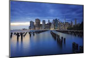 Usa, New York, New York City, Lower Manhattan Skyline-Michele Falzone-Mounted Photographic Print