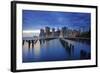 Usa, New York, New York City, Lower Manhattan Skyline-Michele Falzone-Framed Photographic Print