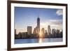 Usa, New York, New York City, Lower Manhattan Skyline-Michele Falzone-Framed Photographic Print