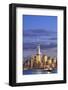 Usa, New York, New York City, Lower Manhattan Skyline-Michele Falzone-Framed Photographic Print