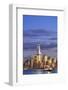 Usa, New York, New York City, Lower Manhattan Skyline-Michele Falzone-Framed Photographic Print