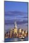 Usa, New York, New York City, Lower Manhattan Skyline-Michele Falzone-Mounted Photographic Print