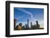 USA, New York, New York City, Lower Manhattan, the Freedom Tower-Walter Bibikow-Framed Photographic Print