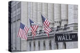 Usa, New York, New York City, Lower Manhattan, Wall Street-Michele Falzone-Stretched Canvas