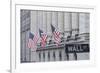 Usa, New York, New York City, Lower Manhattan, Wall Street-Michele Falzone-Framed Photographic Print