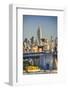 Usa, New York, New York City, Manhattan Bridge and Empire State Building-Michele Falzone-Framed Photographic Print