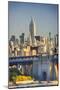 Usa, New York, New York City, Manhattan Bridge and Empire State Building-Michele Falzone-Mounted Photographic Print