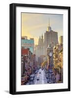 Usa, New York, New York City, Manhattan, Chinatown-Michele Falzone-Framed Photographic Print