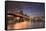 Usa, New York, New York City, Manhattan, Ed Koch Queensboro Bridge-Michele Falzone-Framed Stretched Canvas