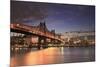 Usa, New York, New York City, Manhattan, Ed Koch Queensboro Bridge-Michele Falzone-Mounted Photographic Print