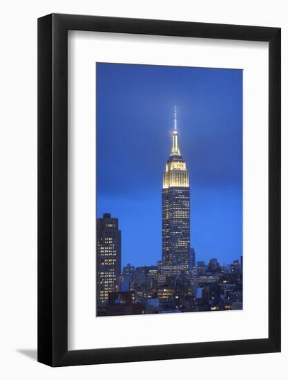 Usa, New York, New York City, Manhattan, Empire State Building-Michele Falzone-Framed Photographic Print