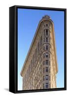 Usa, New York, New York City, Manhattan, Flatiron Building-Michele Falzone-Framed Stretched Canvas