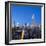 USA, New York, New York City, Manhattan, Midtown Manhattan, Elevated Dusk View Towards the Empire S-Gavin Hellier-Framed Photographic Print