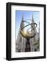 Usa, New York, New York City, Manhattan, Rockefeller Center, Atlas Statue and St Patricks Cathedral-Michele Falzone-Framed Photographic Print