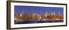 Usa, New York, New York City, Manhattan Skyline from New Jersey-Michele Falzone-Framed Photographic Print