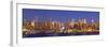 Usa, New York, New York City, Manhattan Skyline from New Jersey-Michele Falzone-Framed Photographic Print