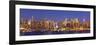 Usa, New York, New York City, Manhattan Skyline from New Jersey-Michele Falzone-Framed Photographic Print