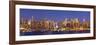 Usa, New York, New York City, Manhattan Skyline from New Jersey-Michele Falzone-Framed Photographic Print