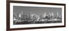 Usa, New York, New York City, Manhattan Skyline from New Jersey-Michele Falzone-Framed Photographic Print